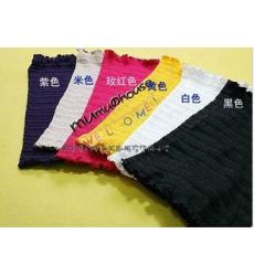 【QQT588】百搭超弹力皱身纹路小可爱