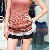 Braided leather be...