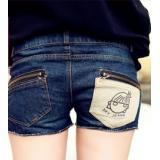 The zipper frayed ...