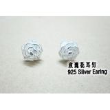 Rose 925 Silver Ea...