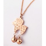 18K Rose Gold Plat...