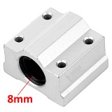 High precision SCS Shaft Support Linear Rail SCS8UU 8mm Linear motion ball slide units bearing block Al Rail guide shaft CNC 3D Printer
