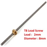 T8 Pitch 2mm lead ...