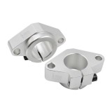 Aluminium Alloy Linear Rail Shaft Guide Support Bracket SHF8/10/12/16/20mm For 3D Printer Bearing CNC Step Motor
