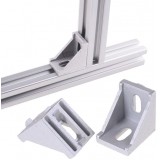 Aluminum 2020 L type Corner Bracket Fittings Corner Angle Bracket Connector 2028 Aluminium Profile